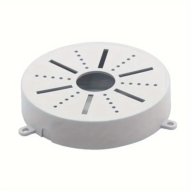 Durable ABS Plastic Indoor Security Camera Dome Housing with Ceiling Hanging Mount Bracket for Reliable Surveillance